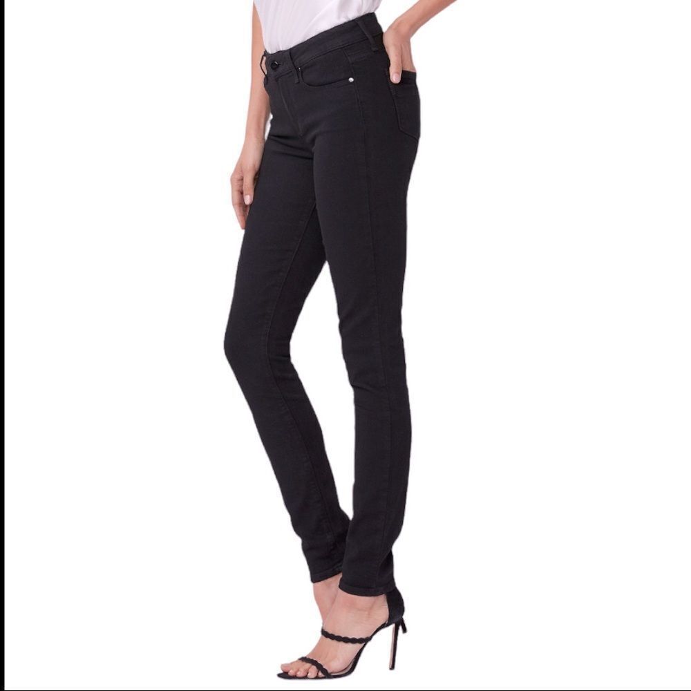 PAIGE verdigo ultra skinny jet black jeans size 29